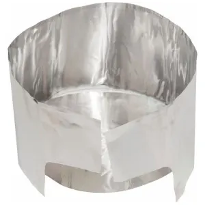 Reflector de calor sólido MSR con parabrisas