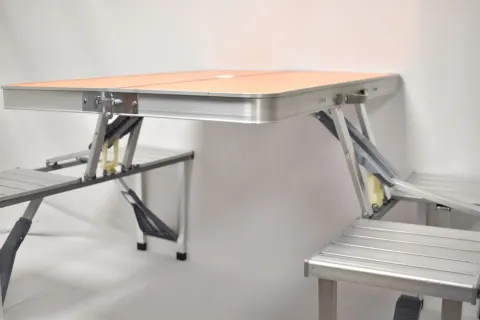 Mesas y sillas conjunto plegable