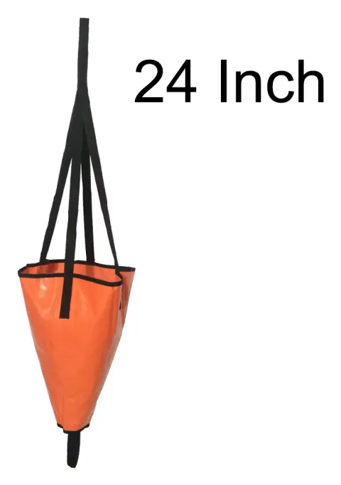 24/18 pulgadas Kayak canoa barco yate PVC ancla marina Drogue traje de freno a la deriva Fising accesorios de barco inflable