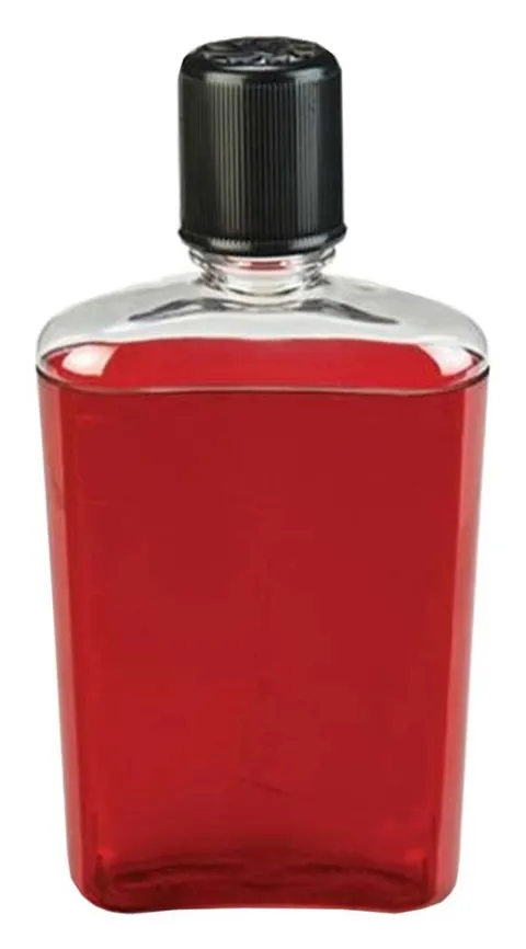 Nalgene Flask roja rubí 350 ml – Petaca de bolsillo
