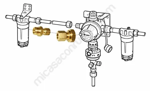 Kit de Extensión Truma DuoC para Instalaciones de Gas de Alta Presión