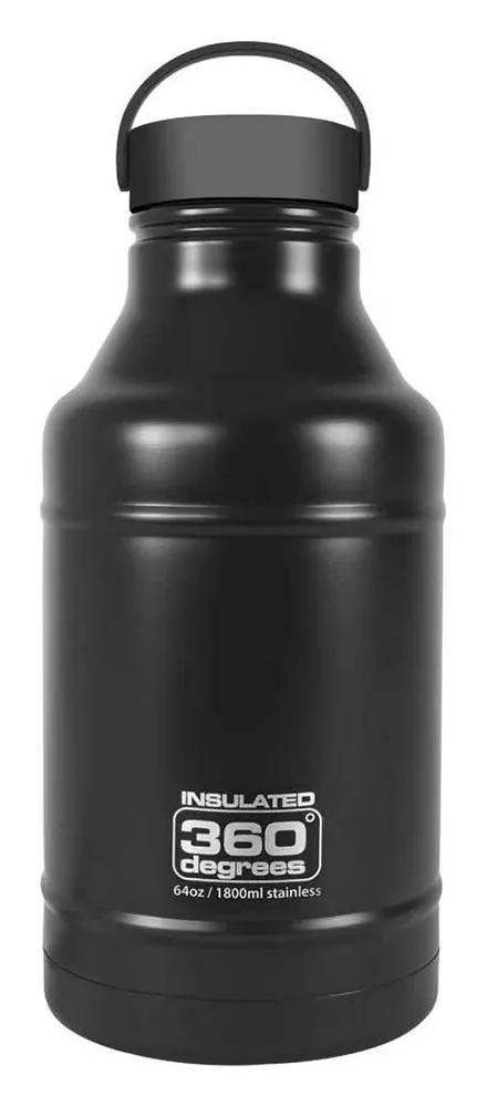 360 Degrees Growler 1,8 Litros negro – Botella termo