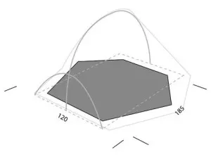 Exped Mira I HL suelo protector 215 x 170 cm