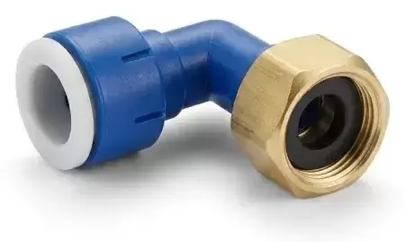 Conector rapido UniQuick + ROSCA 1/2 90º 12mm caravana autocaravana camper – Ref. 40-650619