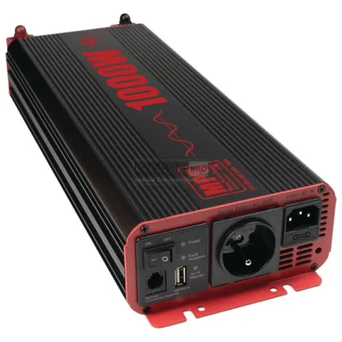 Inversor Convertidor y panel de control Elektron Sinus de línea pura 1000 W