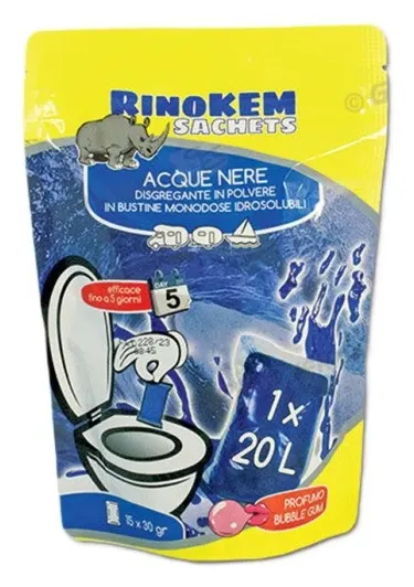 Pack x15 RinoKem Sachets para WC