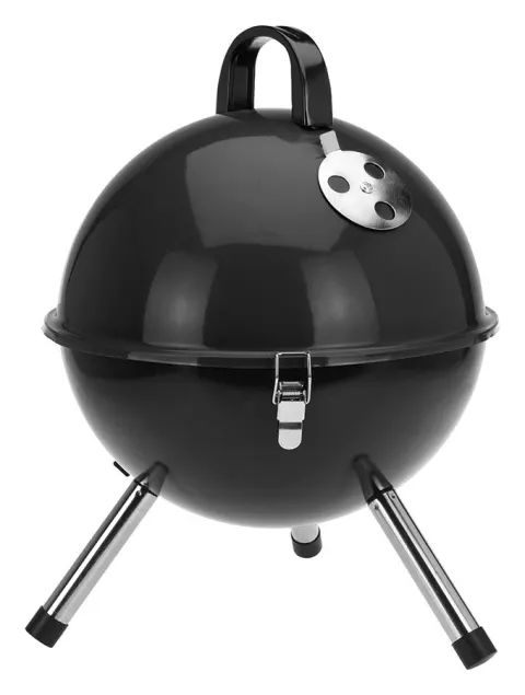 Barbacoa redonda de carbón de mesa de Ø 31 cm