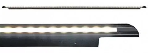 Luz y vierteaguas Viganella led 12V para puertas laterales de camper exclusiva para Mercedes Sprinter, wv Crafter y Man. – Ref. HA4302529