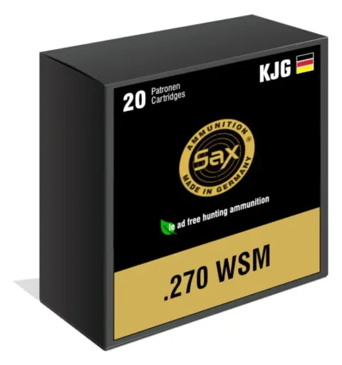 Munición para caza Sax KJG-SR .270 WSM