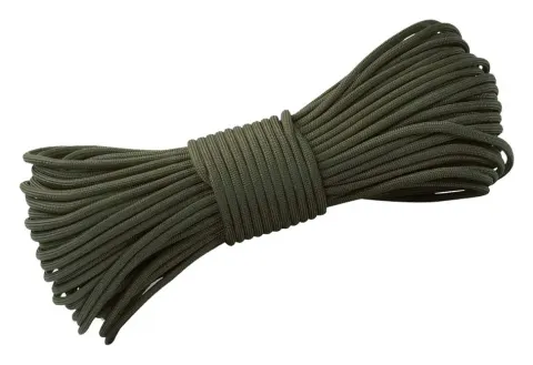 DD Hammocks Paracord Green 25 metros – Rollo de cuerda paracaídas de 7 hebras