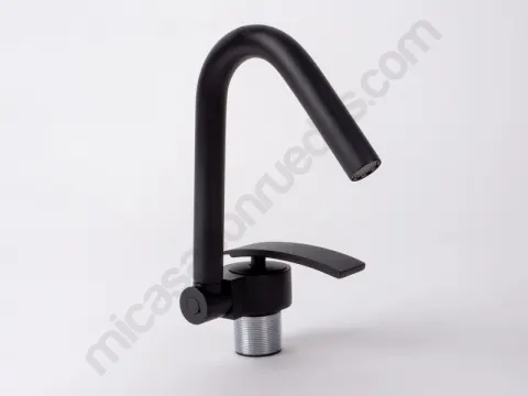 Grifo mezclador plegable negro