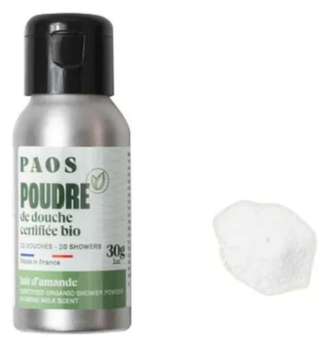 Polvo de ducha ecológico PAOS