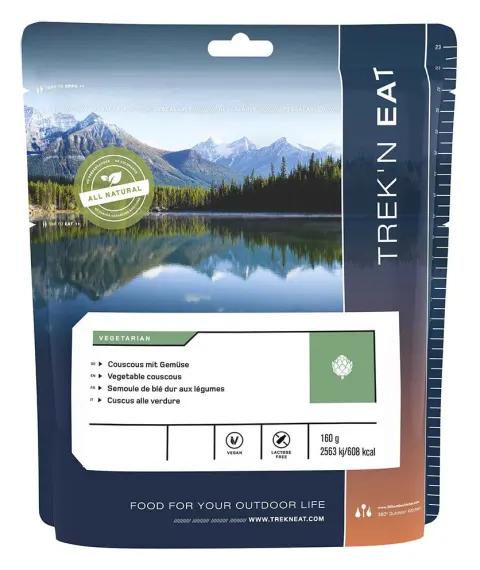 Comida liofilizada Trek’n Eat 160 g – Couscous con verduras