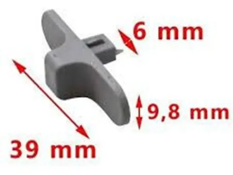 Botón para puerta de frigorífico Dometic 10.4RMD 10.5