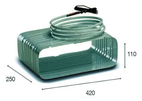 S7 EVAPORADOR 42 x 11 x 25 cm + CONECTOR RAPIDO A PLACA