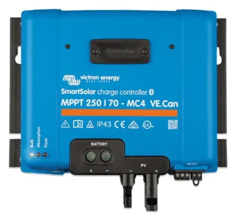 Controlador De Carga Solar Mppt Bluesolar 250/70 -Tr Ve.can