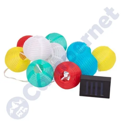 Cadena luces colores
