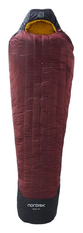 Nordisk Oscar -10º L granate – Saco de dormir