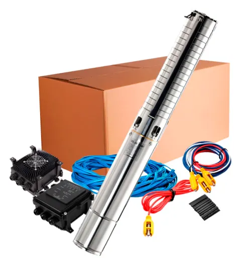 Bomba Solar Sumergible 4SSC 6.6: 1.300 W | WCCSolar