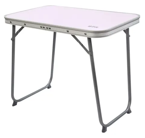 Mesa plegable de acero para camping Aktive