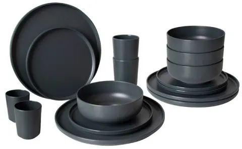 SET MELAMINA BO-CAMP 16 PCS PATOM · Ref. 0512127