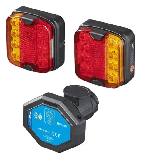 Luces LED remolque de imanes inalámbrico Bluetooth 13 polos