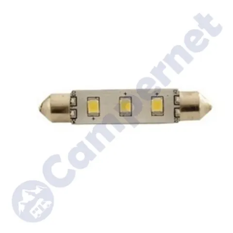 Bombilla 3 leds 42mm.