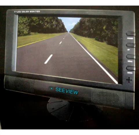 Pantalla LCD 7″ para cámara de visión SeeView