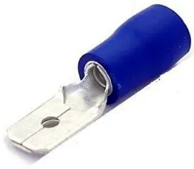 Terminal Faston macho de 2.5mm semi-aislado