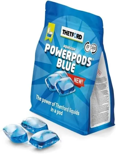 POWERPODS BLUE AQUA KEM 20 UNID. · Ref. 0126260