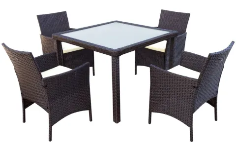 Set muebles de jardín y terraza 4 personas | Muebles de Jardín