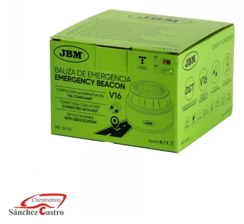 Baliza de Emergencia V16 Geolocalizable
