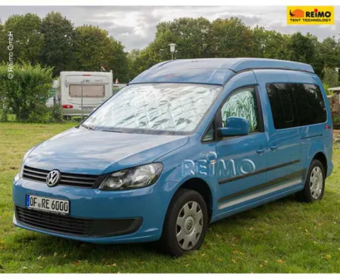 Alfombrilla térmica para VW Caddy LR Maxi 8 piezas desde 2004 portón
