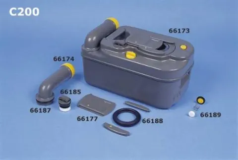Nadador Para El Tanque De Aguas Residuales C200