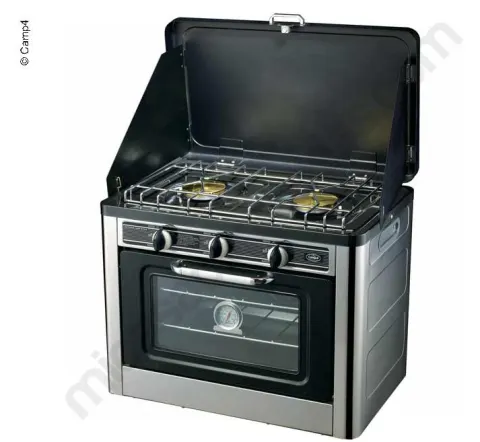 Horno con cocina portátil Camping
