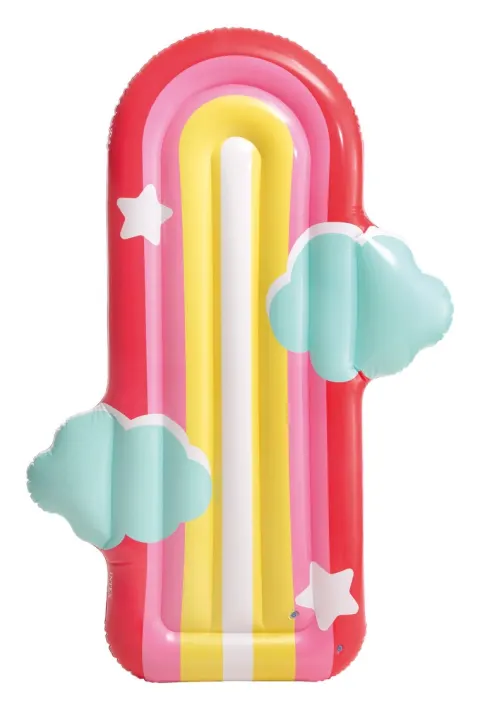 Colchoneta hinchable INTEX nubes y estrellas