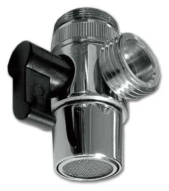 Desviador aireador para grifo