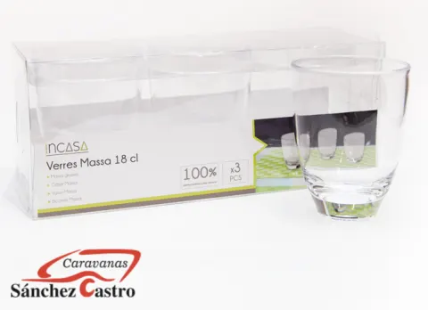 Vasos de Melamina Pack 3 Unidad 18 CL