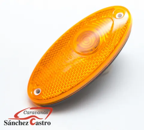 Piloto Posición Naranja Ovalado