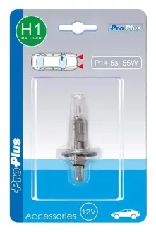 Bombilla para coche de 12V 55W P14,5s H1