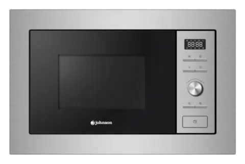 Microondas integrable con Grill 28 litros Inox Johnson