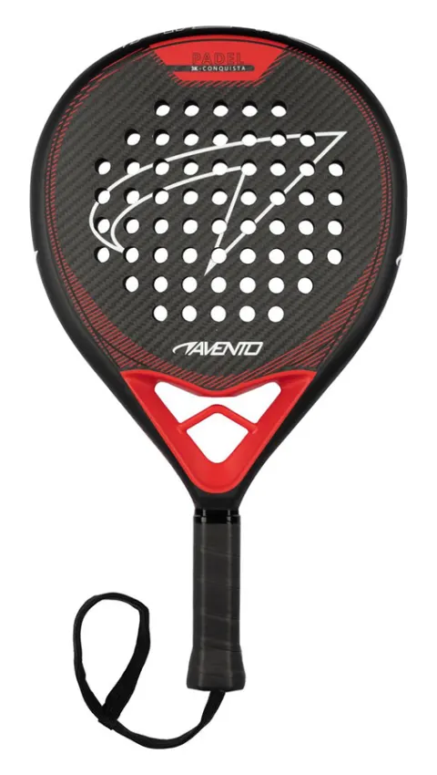 Avento Conquista raqueta de pádel Negra/Roja