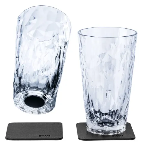 Silwy vasos de tubo de plástico magnéticos