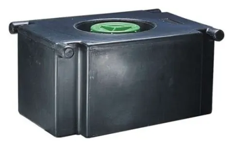 Tanque fijo de aguas residuales 32 L – 16 x 31 x 73 cm