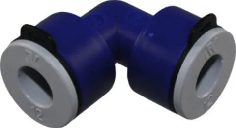Conector en ángulo 12mm 1 pieza
