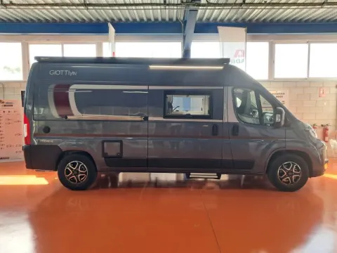 Furgoneta Camper Giotti LineGlobecar Giottiline Giottivan 60T 140 Premiere Edition Privilege Grigio Ferro Metal