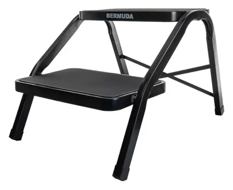 Haba Bermuda escalón doble – black