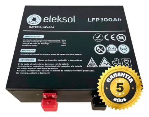 Batería Eleksol Fiat Ducato de Litio Bajo Asiento 300Ah
