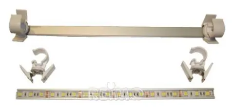 Lámpara de toldo LED 500 mm 30 SMD 6W con cable/enchufe