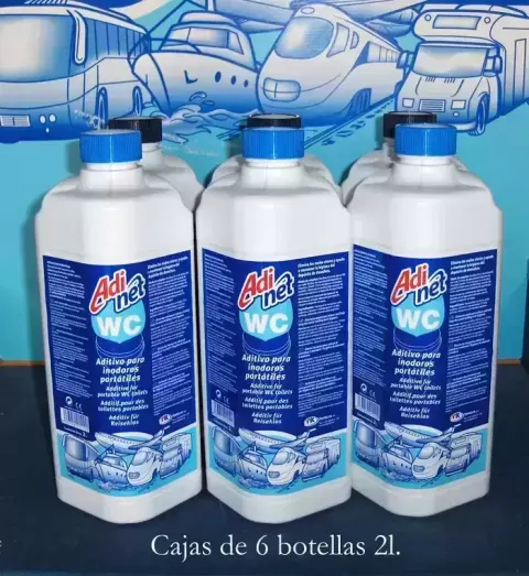 Adinet wc inodoros caja 6 botella 2l. – Ref. TKA-006